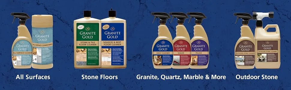 Granite Gold Daily Cleaner for Granite, Marble & Other Natural Stone & Quartz Surfaces, 32 Ounces 32 Fluid Ounces - product information 9