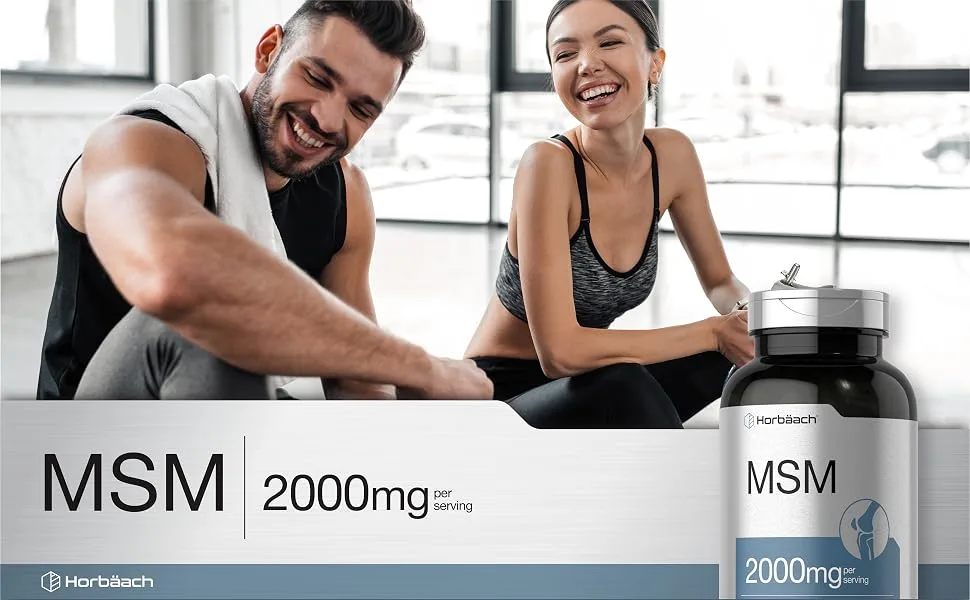 MSM Supplement Capsules | 2000mg | 250 Count | Non-GMO and Gluten Free Formula | Methylsulfonylmethane | by Horbaach - product information 6