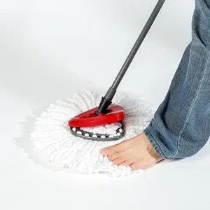 Mop Replace Head, 3 Pack, Spin Mop Refill Head Replacement Compatible for O Cedar EasyWrin 1-Tank System - Easy to Replace, Fluffy Microfiber, Machine Washable - o cedar mop