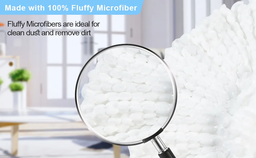 Mop Replace Head, 3 Pack, Spin Mop Refill Head Replacement Compatible for O Cedar EasyWrin 1-Tank System - Easy to Replace, Fluffy Microfiber, Machine Washable - o cedar mop replace head