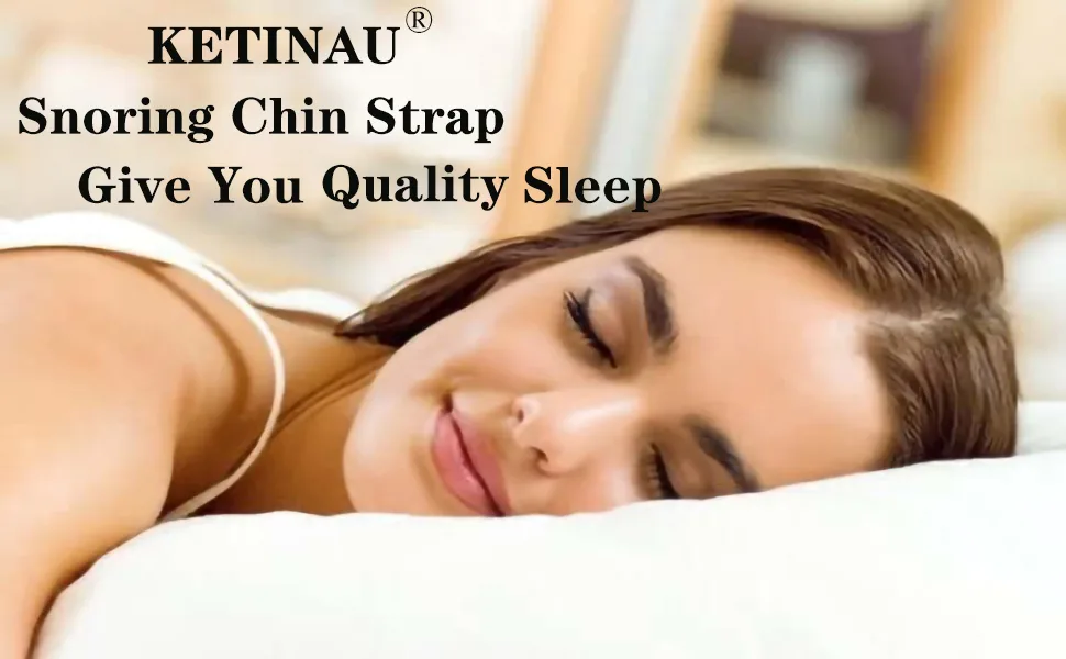 Snoring Chin Strap Chin Strap for Snoring Comfortable Universal Anti Snoring Devices Adjustable Effective Stop Snoring Sleep Aid Snore Reducing Aid for Women & Men Black - Snoring Chin Strap