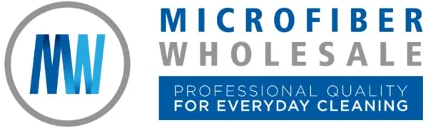 18" Absorbent Microfiber Wet Mop Pad - Reusable, Machine Washable, Refills (2 Pack) 2 Count (Pack of 1) - Microfiber Wholesale Logo