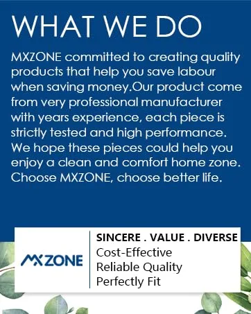 MXZONE 4 Pack Spin Mop Head Replacement for Spinning EasyWring RinseClean Mop, Mop Replace Head for 2 Tank System Bucket, Microfiber, Blue 4pcs 2-Tank Mop Blue - WHAT WE DO- MXZONE