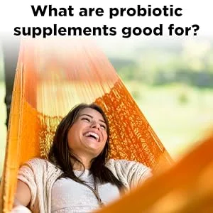 Nature Made Ultra Strength Digestive Probiotics, Dietary Supplement for Digestive Health Support, 42 Probiotic Gummies, 21 Day Supply - Photograph stating what probiotics for men and women are good for