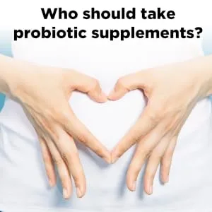Nature Made Ultra Strength Digestive Probiotics, Dietary Supplement for Digestive Health Support, 42 Probiotic Gummies, 21 Day Supply - Photograph stating who should take nature made probiotics