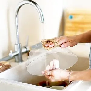 Posh Setting Crystal Clear, Disposable Premium Hard Plastic Medium Angled Bowl, Party, Salad, Snack and Fruit Bowl 5 Pack Medium 20 OZ Clear - candy buffet dish office desk small clear plastic disposable 5 pack snack salad serving