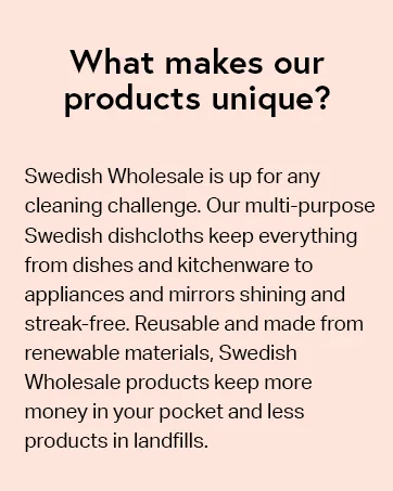 Swedish Wholesale Swedish Dish Cloths for Kitchen- 10 Pack Reusable Paper Towels for Counters & Dishes - Eco Friendly Cellulose Sponge Cloth - Assorted Assorted - Reusable Cleaning Cloths - what makes products unique