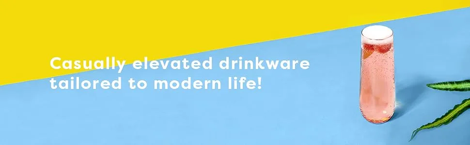 TOSSWARE POP 9oz Flute, Premium Quality, Recyclable, Unbreakable & Crystal Clear Plastic Champagne Glasses, 12 Count (Pack of 1) 12 Count (Pack of 1) Flute - Can Shape Beer Glass beer reusable beer can plastic drinking glass beer beer glass bpa free cup