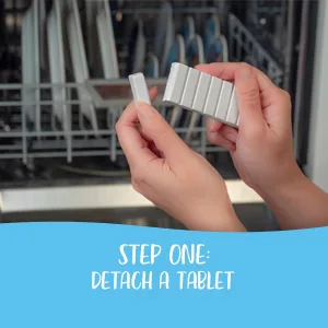 Tru Earth Dishwasher Detergent Tablets | Eco-friendly, Lab-Tested Dishwasher Packs | Super-Concentrated and Easy to Use | 30 Tablets - step 1
