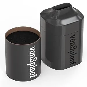 Personal Air Filter To Trap Smoke Sploof & Odor - Eliminate Smoke For Roommates Relatives and Buddy I Easy To Use & Long Lasting Replaceable Filter I Lasts up to 500+ uses Case + 1 Filter - personal air filter top