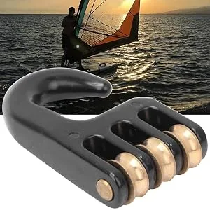 Windsurf Rigging Pulley Hook 3 Roller Wheel Rigging Pulley Hook Strong Havy Duty Aluminium Alloy Surf Accessory - product information 17