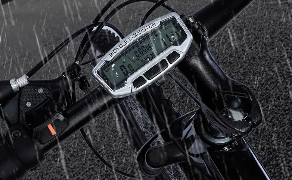 Bike Odometer Set with Wired Extension Mount Backlight Dustproof Waterproof Bicycle Stopwatch Speedometer Bike Tool - product information 19