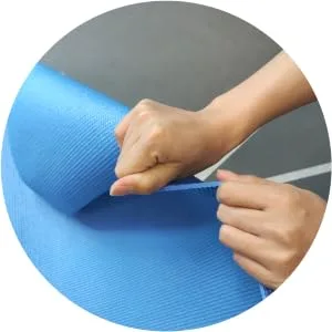BalanceFrom 3mm Thick High Density Anti-Tear Exercise Yoga Mat with Optional Yoga Blocks Blue, Mat Only - product information 6