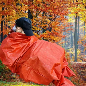 BESTHUNTINER Bivy Emergency Sleeping Bag,Thickness Material,Lightweight, Waterproof, Reusable, Thermal Bivy Sack Cover, Shelter Kit. orange - product information 17