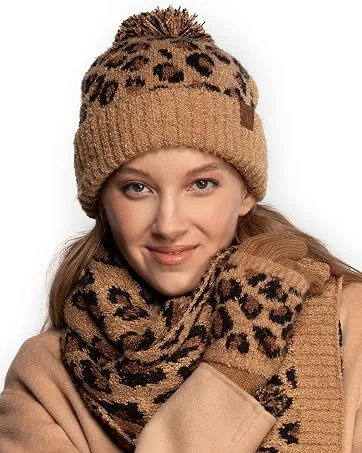 C.C Exclusives Cable Knit Beanie - Thick, Soft & Warm Chunky Beanie Hats (HAT-20A)(HAT-30)(HAT-730) (YJ-816) (HAT-80) Multicolor - HAT-7001