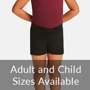Capezio Big Girls' Boy Short,Black,L (12-14) - shorts
