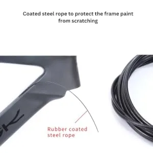 COONIUM Bike Internal Cable Routing Tool Kit Compatible with 4-5.5mm Cable Housing, Hydraulic Hose and DI2 E-Tube - product information 4