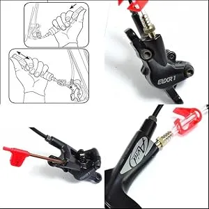 CYCEARTH Bike Bicycle DOT Oil Bleed Kit Tool for Avid Disc Brake Juicy 1 3 5 7 9 Elixir Code RX R CR XO XX SRAM Carbon Trail Formula - product information 5