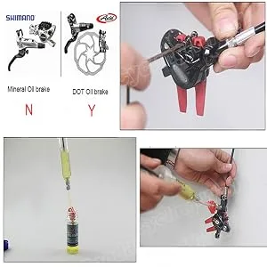 CYCEARTH Bike Bicycle DOT Oil Bleed Kit Tool for Avid Disc Brake Juicy 1 3 5 7 9 Elixir Code RX R CR XO XX SRAM Carbon Trail Formula - product information 6