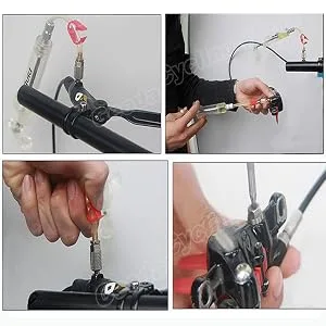 CYCEARTH Bike Bicycle DOT Oil Bleed Kit Tool for Avid Disc Brake Juicy 1 3 5 7 9 Elixir Code RX R CR XO XX SRAM Carbon Trail Formula - product information 7