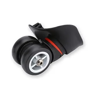 Dilwe Suitcase Wheels 2Pcs, Luggage Wheels Replacement Travel Suitcase Accessory (W042 S) - product information 3