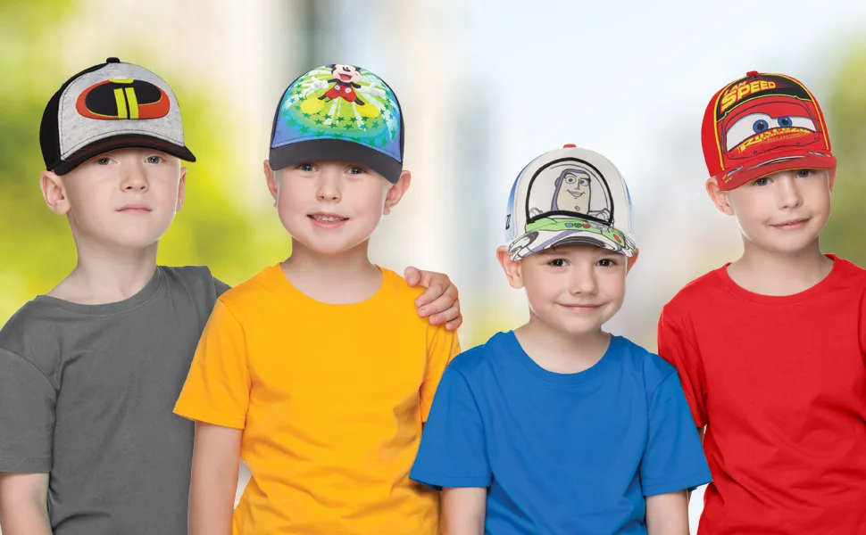 Disney Boys Baseball Cap, Mickey Mouse Adjustable Toddler Hat, Ages 2-4 Or Boy Hats For Kids Ages 4-7 - Disney Mickey Mouse Boys Baseball Cap, Age 2-4