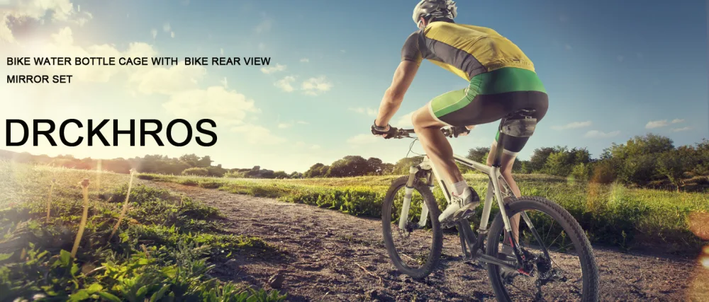 Bike Mirror Rotatable And Adjustable Wide Angle Rear View Shockproof Convex Mirror Universal For Bike Bicycle - BRAND