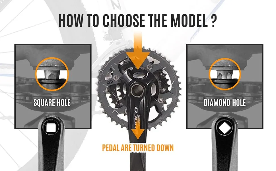 Epessa Crank Arm Left Available in Diamond Hole and Square Hole,170mm Diamand Interface - Bicycle Crank