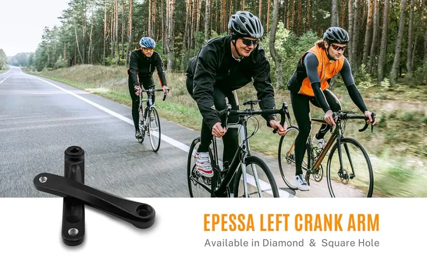 Epessa Crank Arm Left Available in Diamond Hole and Square Hole,170mm Diamand Interface - Crank Arm Left Available in Diamond Hole and Square Hole