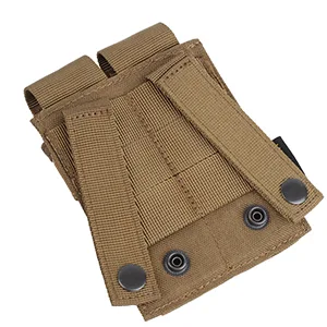 EXCELLENT ELITE SPANKER Molle Single/Double Pistol Mag Pouch Tactical Magazine Pouch Tool Organizer Holder Double Black - product information 5