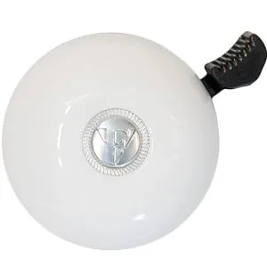 Firmstrong Classic Beach Cruiser Bicycle Bell White - product information 1