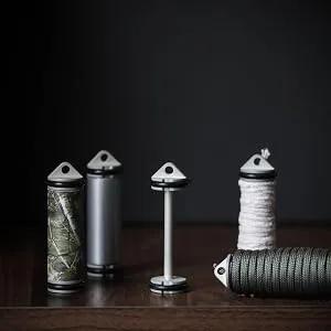 The Gear Spool - Duct Tape Spool for Every Day Carry. Spool for Tape, Cord, Rope, para Cord Comes Empty. Made by Gear Spool - EDC spool