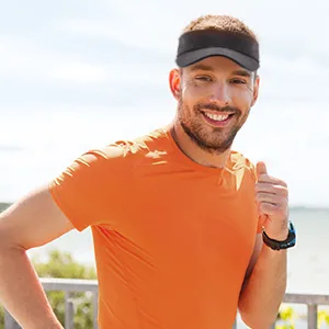 3 Pieces Sun Sports Visor Hats One Size Adjustable Cap for Women and Men (Black, White, Grey) - product information 6
