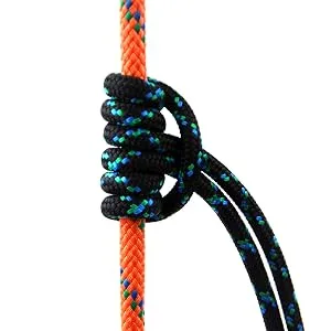 GM CLIMBING 8mm (5/16in) Accessory Cord Rope Double Braid Pre Cut CE/UIAA Black 5/16in(dia.) x 20feet - 8mm accessory cords mostly use as prusik