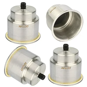 Goture Stainless Steel Cup Drink Holder with Drain Marine Boat Rv Camper Rod B-Cup Holder(2PCS) - cup holder