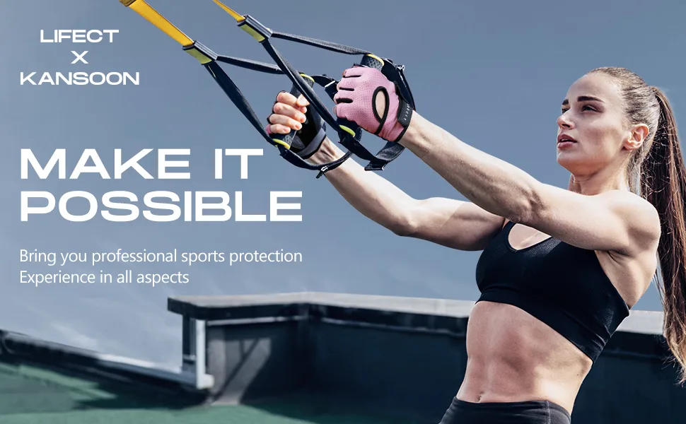 LIFECT Essential Breathable Workout Gloves, Weight Lifting Fingerless Gym Exercise Gloves with Curved Open Back, for Powerlifting, Women and Men Pink Small - product information 4