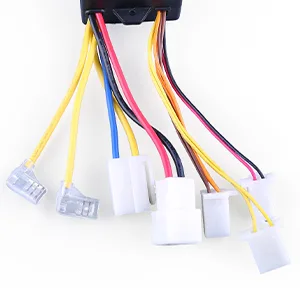 24V Control Module, 7 Connectors, 4-Wire Throttle, Fits for Razor E100(V10+), E125 (V10+), E150 (All Version), eSpark(All Version), Trikke E2 (All Version), Model: ZK2400-DP-LD (ZK2400-DP-FS) - 24V Control Module