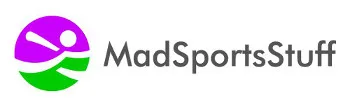 MadSportsStuff Softball Logo Athletic Crew Socks (multiple colors) Neon Pink/Electric Blue Small - product information 1
