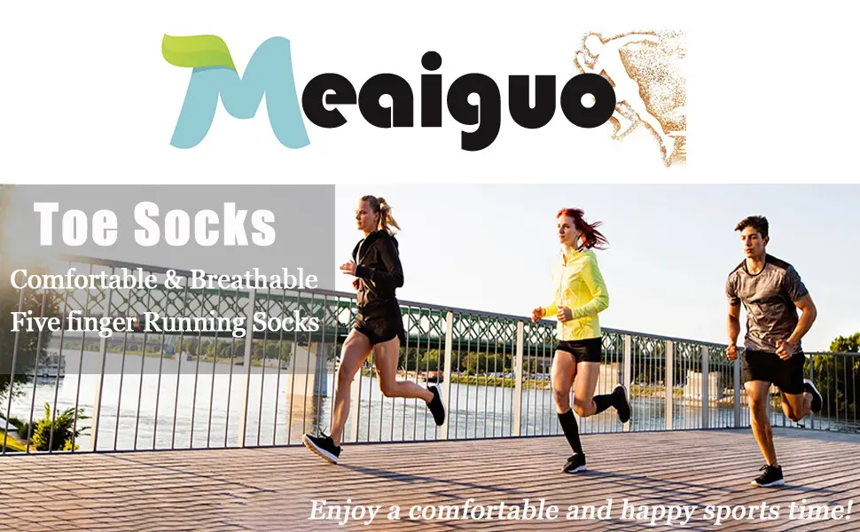 Meaiguo Toe Socks No Show Cotton Low Cut Five Finger Socks Athletic for Women A6-multicoloured - product information 16