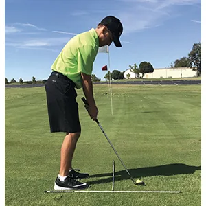 A Swing Alignment Rods 2-Pack by David Leadbetter (MoRodz) Orange - MVP Sport Golf Alignment Rods- Chipping