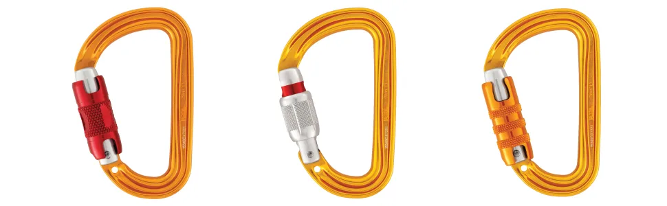 Petzl SM'D Carabiner Yellow SCREW-LOCK - product information 3