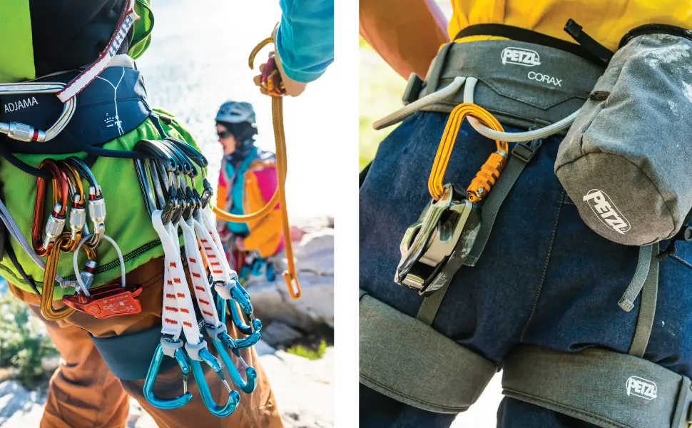Petzl SM'D Carabiner Yellow SCREW-LOCK - product information 4