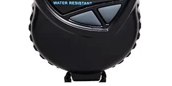 Robic 1000W Dual Stopwatch with Countdown Timer- Black- Water Resistant- Huge LCD Display to Hold and Use - High quality stopwatch; swimming stopwatch, accurate stopwatch, precise, comfortable,