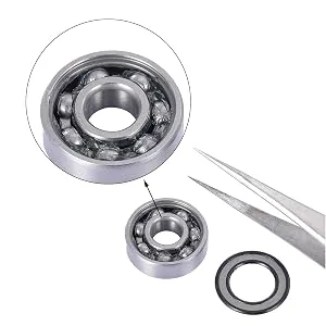 Rollerex 608-2RS Wheel Bearings 20-Pack (for Any Product Using Skate Wheels) (Carbon Steel) - for Inline, Rollerskate, Skateboard, RipStik & More - bearing