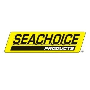 Seachoice Open Base Dock Cleat, Galvanized Gray Iron, 6 in. 6-inch - Seachoice, Marine, Logo