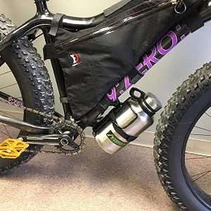 SKS-Germany 11313 Anywhere Bicycle Attachment Water Bottle Mount , Black - Anywhere on a Fat Bike