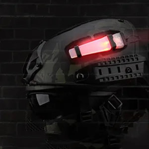 2Pcs Personal Identification Light Tactical FMA Helmet Safety Flashing Signal Light for Outdoors - helmet light