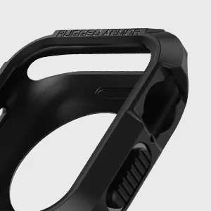 Spigen Rugged Armor Designed for Apple Watch Case Series 8/SE2/7/6/SE/5/4 45mm/44mm - Black - product information 5