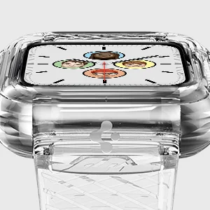 Spigen Liquid Crystal Pro Designed for Clear Apple Watch Band with Case Series SE2/6/SE/5/4 (40mm) - Crystal Clear - product information 4