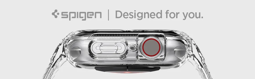 Spigen Liquid Crystal Pro Designed for Clear Apple Watch Band with Case Series SE2/6/SE/5/4 (40mm) - Crystal Clear - product information 8